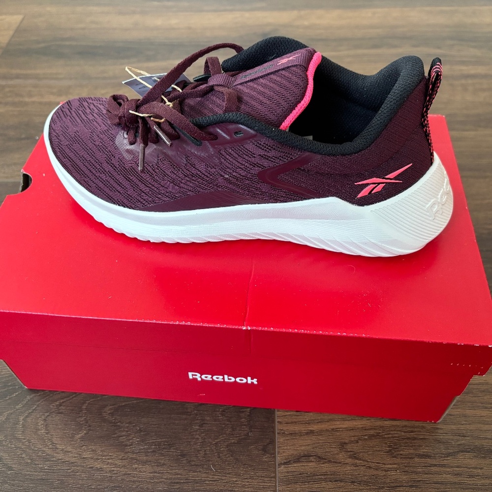 REEBOK Women's FluxLite II Training Shoes Black Cherry/Luxe Grey/Black 7.5